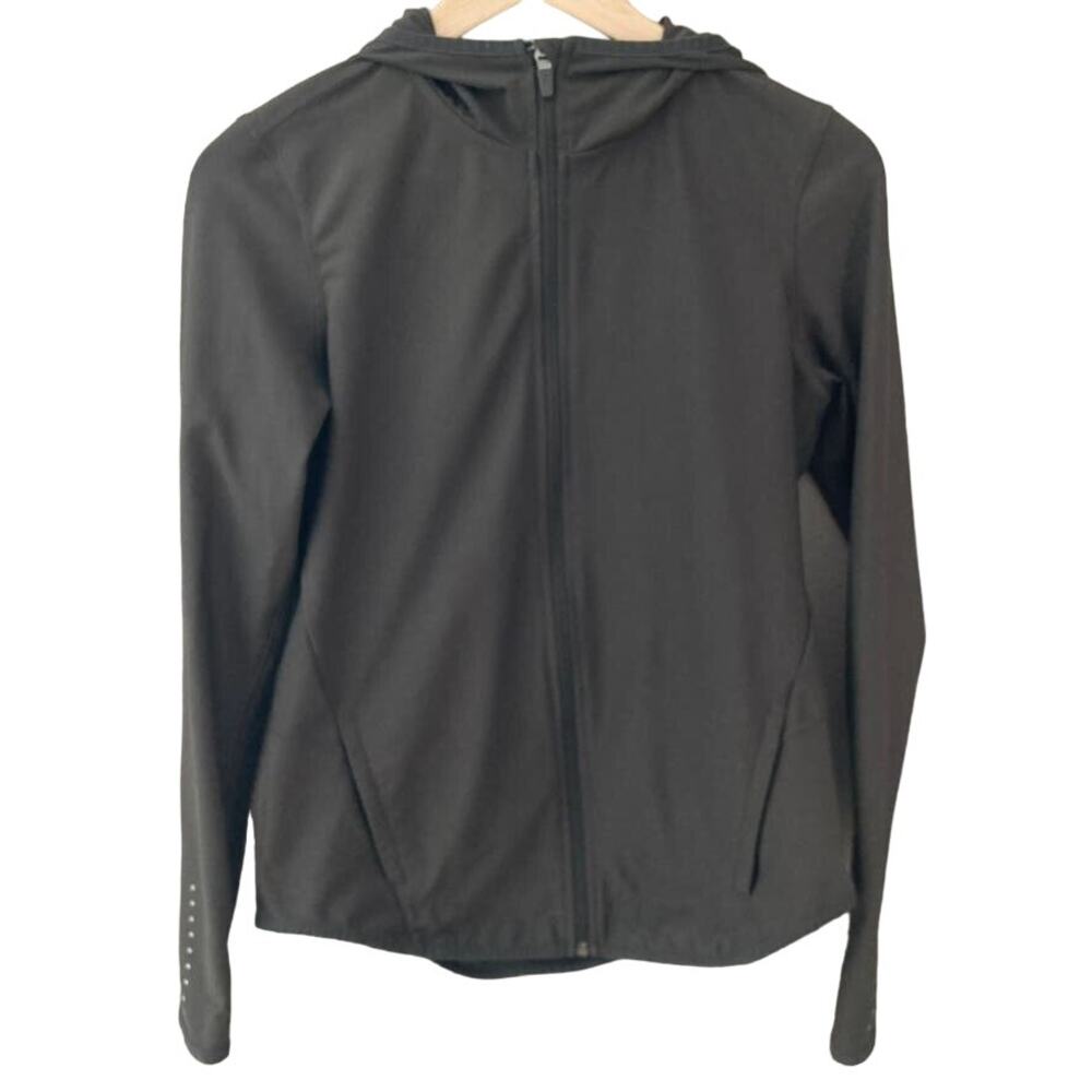 Old Navy Active Full Zipper Track Running Jacket - Black - Small
